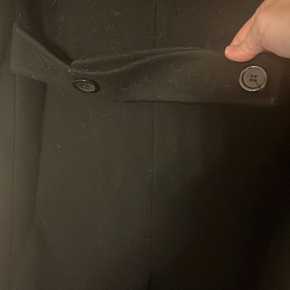 Jacqueline Farrar size 16 black wool winter coats new without tags - Picture 6 of 6
